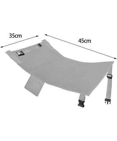 Folpus Children's Aircraft Footrest & Seat Cover - High-Strength Toddler Travel Bed & Foot Hanging Support (Gray 45cmx35cm) for International Travel - Buy Online on SooperMarket.com