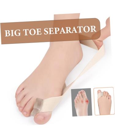 FOMIYES Toe Spacer Set - Toe Separator & Straightener for Hammer Toe, Plantar Fasciitis, and Bunion Relief - 2pcs - 25.3x2.3cm - Buy Online on SooperMarket.com