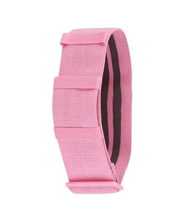 FOMIYES Resistance Band Workout Bands Adjustable Resistance Band for Legs and Hip Non- Fabric Exercise Bands for Fitness Squat Workout Pink
