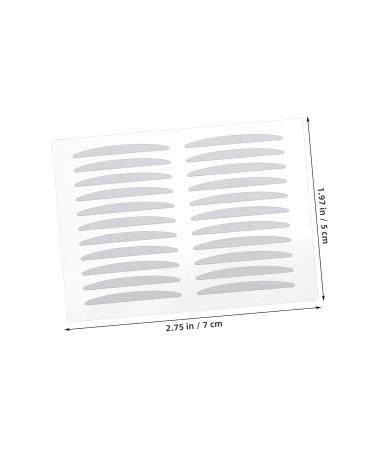 DRESSOOS 30 Sheets Double Eyelid Sticker Eyelid Tape Double Sided Eyelid Lifter Strip Double Sided Eyelid Tape Invisible Double Eyelid Tape Self-adhesive Eyelid Strip Girl Eyelid Sticker - Buy Online on SooperMarket.com