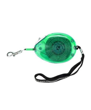 Dog leash roller leash retractable dog leash 7.9ft dog leash jogging guiding leash complained-free nylon linen for pets single-handed brake break lock for small and medium-sized dogs (green)
