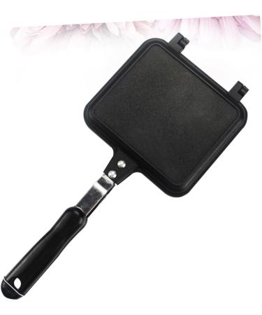 OUNONA 1pcs Egg Pan Japanese Egg Cooker Pan Square Frying Pan Crepe Maker Non Stick Skillet Loaf Bread Pan Fish Grill Skillet Buger Pan Grill Pan Griddle Non Stick Pan Bakeware Mold M Black - Buy Online on SooperMarket.com