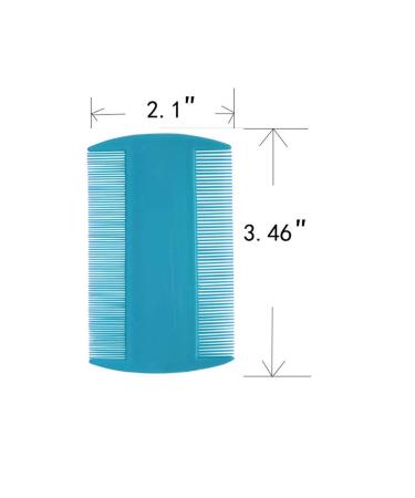 Dandruff Comb Set: 3 Pcs Fine Tooth Combs for Effective Hair Care - Buy Online on SooperMarket.com