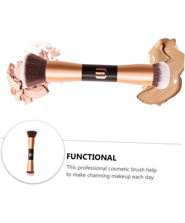 Didiseaon 1pc Double-ended Makeup Brush Wooden Miss Face Blush - Buy Online on SooperMarket.com