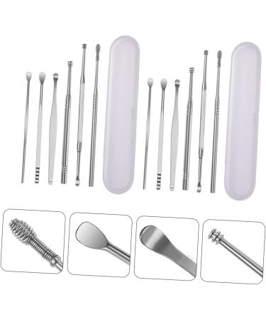 Stainless Steel Ear Cleaning Tools Set - Reusable Ear Cleaner & Care Kit - Buy Online on SooperMarket.com