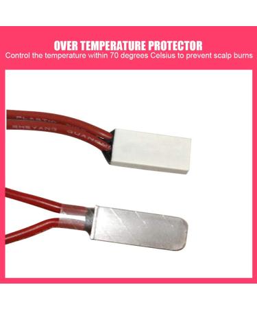Electric Hair Heating Hat - Hot Oil Treatment & SPA Nourish Care | Adjustable Temperature | Soft PU Material - Deep Conditioning Hair Care - Buy Online on SooperMarket.com