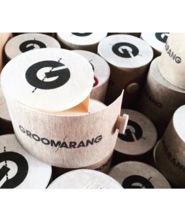 Groomarangs Luxury O Boar Beard Brush - Wild Boar Bristles Grooming Gift for Men - International Shipping - Buy Online on SooperMarket.com