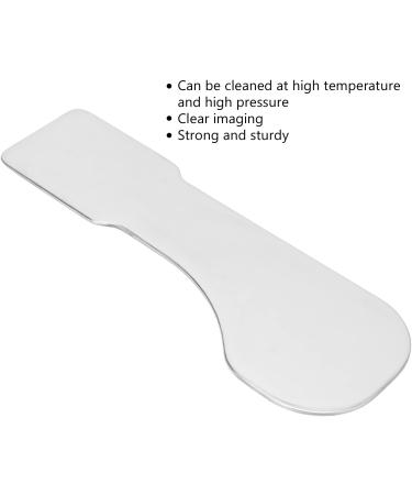 Agate Dental Mirror - Professional Stainless Steel Intraoral Reflector | Two-Sided Photographic Mouth Mirror - Premium Dental Tools - Buy Online on SooperMarket.com