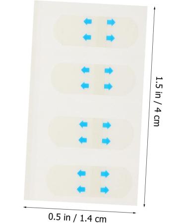 Baluue 400 Pcs Face Lifting Stickers Facelift Tape Patches Face Tightening Stickers Medical Grade - Buy Online on SooperMarket.com