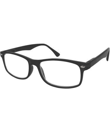 TBOC Reading Glasses +3.50 Dioptre - Pack of 4 Matt Black | Stylish Reading Aid for Men & Women Seniors & Trendsetters - Ideal for PC & Phone Use - Buy Online on SooperMarket.com
