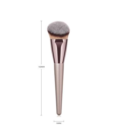 VVS Professional Makeup Brush Set - Premium Synthetic Foundation Brush for Blending Powder & Liquid Makeup - Gold 1 - Buy Online on SooperMarket.com