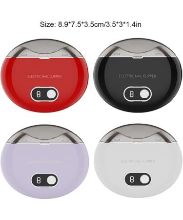 vreplrse Professional Electric Nail Clippers with UV Disinfection ABS Automatic Nail Fingernail Professional Nail Nail Supplies Red - Buy Online on SooperMarket.com