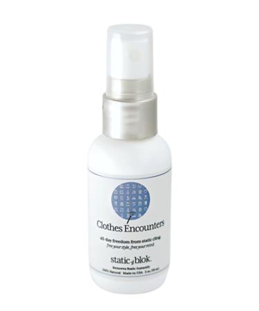 Static Blok For Clothes (2oz Clothes Encounters) Static Eliminator For Clothes Hair Anti-Static Spray