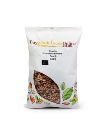 Organic Wholewheat Pasta - Fusilli 500g