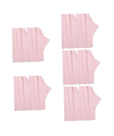 FOMIYES 5 Pairs Ice Silk Nail Gloves Uv Shield Gloves Nail Art Gloves Nail Art Supplies Nail Care Gloves Uv Ray Fingerless Glove Nail Lamp Gloves Uv Gloves Dryer Miss Sun Protection Nylon