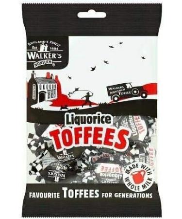 Walkers Liquorice Toffees - 3 x 150g in Premier Life Store Box