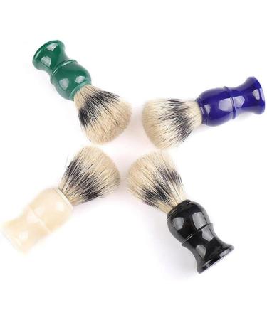 Hair Shaving Brush Handle Bristle Brush Neck-Loop-Brush-White-Beauty Care Nice and Professional - Buy Online on SooperMarket.com