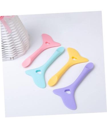 Beatifufu Eyeliner Aid Makeup Stencil Eyelash Kit Lash Tool Mask Applicator Face Cream Spoon Liquid Lipstick 11.7X5.9CM Blue - Buy Online on SooperMarket.com