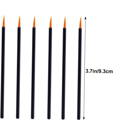 PLAFOPE 100pcs Point Eyeliner Makeup Gloss Brush Cosmetic Disposable Applicator Wands Tool Lip Fine - Buy Online on SooperMarket.com