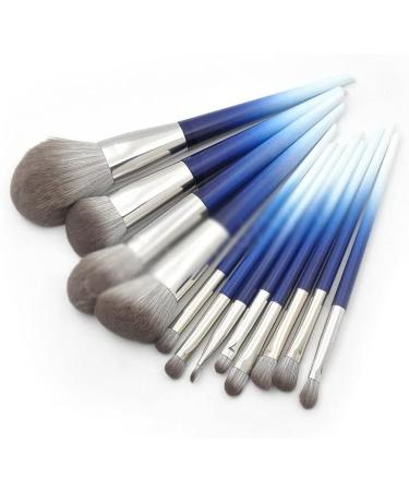 DFHBFG 12 Cone Bevel Tail Handle Makeup Brush Set - Gradient Handle Loose Powder & Eye Brush Tools for Flawless Makeup Application - Buy Online on SooperMarket.com