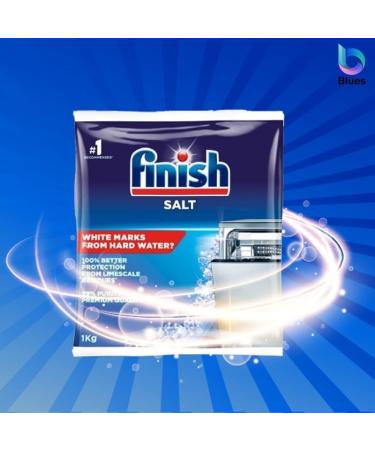 Finish Dishwasher Salt 1Kg - Essential Salt for Sparkling Dishes | Buy Now - Buy Online on SooperMarket.com