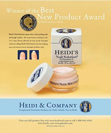 HEIDI'S Nail Strengthener & Cuticle Repair Creme - 0.75oz - One Size - Buy Online on SooperMarket.com
