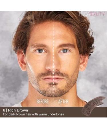 HUDA BEAUTY #BombBrows Full n Fluffy Volumizing Fiber Gel - Rich Brown for Lush Eyebrows | International Shipping Available - Buy Online on SooperMarket.com