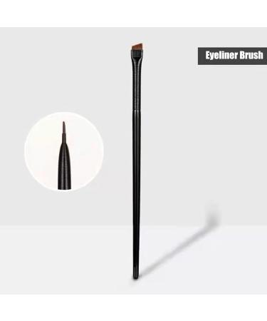 Brow Brushes for Eyebrows Eyeliner Brush | Fine Angled Precision Eye Liner Makeup Brush Ultra Thin Eye Brow Slanted Flat Angle Makeup Tool A102 - Buy Online on SooperMarket.com