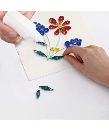 SPHTOEO 5pcs 30ml Needle Tip Glue Bottle Applicator Set - DIY Quilling Precision Tool - Buy Online on SooperMarket.com