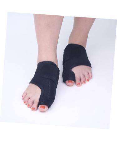Healeved 12pcs Toe Strap Kit - Gel Toe Separator & Big Toe Straightener Set for Arch Support Bands and Silicone Holder - Black - Buy Online on SooperMarket.com