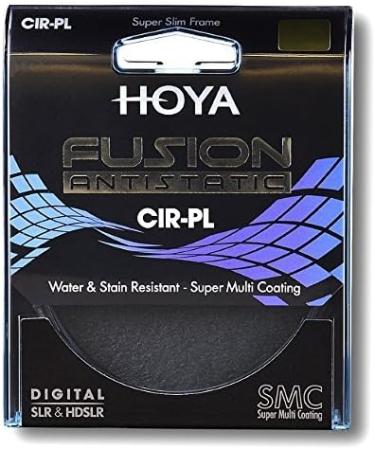 Hoya 82mm Fusion Antistatic Circular Polarizing Filter - Premium Quality - Buy Online on SooperMarket.com
