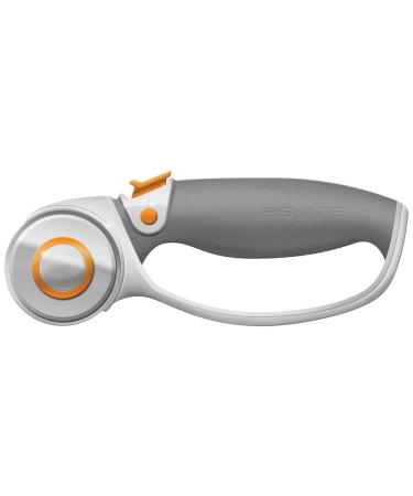 Fiskars 01-005874 Titanium Softgrip Comfort Loop Handle Rotary Cutter, 45mm, Gray