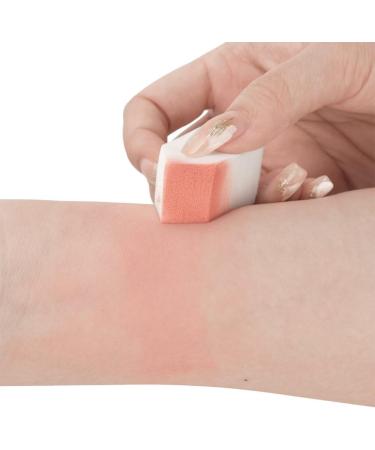 Dajidafu 50 Pieces Cosmetic Puff Absorbent Sponges Pad Nail Brush Coloring Self-Assembly Nails Accessories Supply Stamper Tools - Buy Online on SooperMarket.com