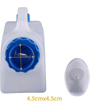 Portable Pee Plastic Pee Container Ms Urinal Home Care Urine Collection Containers Emergency Urinal Unisex 2000ml 1000ML - Buy Online on SooperMarket.com