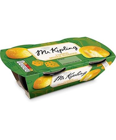 Mr. Kipling Lemon Sponge Pudding - 2 Per Package - Buy Online on SooperMarket.com