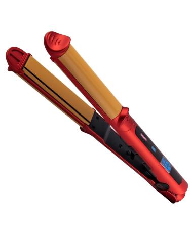CHI 3-In-1 Hairstyling Iron 1" Ruby Red, 1 lb.