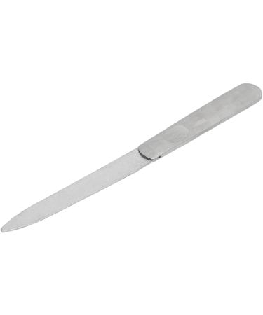 Metal Nail File Efficient 5 Piece Stainless Steel Nail File Ergonomic Design for Travel for Salon - Buy Online on SooperMarket.com
