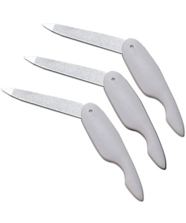 Beaupretty 10pcs Folding Double Side Nail Files and Buffers - Pocket Size Manicure Pedicure Tool - Buy Online on SooperMarket.com
