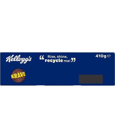 6 x Kellogg's Krave Cookies & Cream Flavour Crispy Cocoa Cereals Filled with Cream - Buy Online on SooperMarket.com
