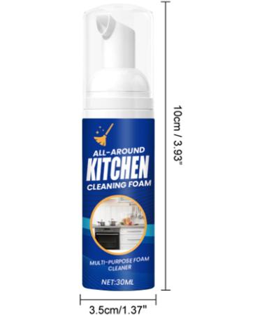 Kitchen Foam Cleaner Japanese Multi-purpose Cleaner Spray All-Round Kitchen Cleaning Foam Bubble Cleaner Foam Spray for All Kinds of Kitchen Stains (1) - Buy Online on SooperMarket.com