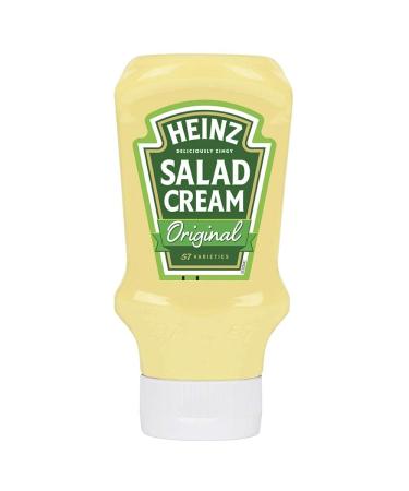 Heinz Salad Cream Original Squeezy Top Down 425g - Salad Cream