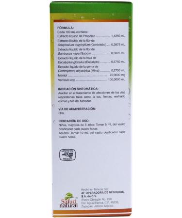 Jarabe Eucalin Miel 240 ml - Alivio Natural para Tos Flemas y Resfriado Com n - Env o Internacional - Buy Online on SooperMarket.com