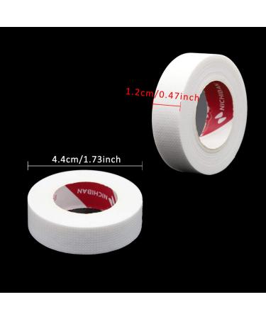 8 Rolls Micropore Eyelash Extension Tape - Medical Grade, Breathable, Lint-Free - 1/2'' x 8 Yards - Buy Online on SooperMarket.com