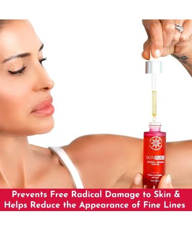 Beth Bender Beauty SKINPURE Vitamin C Face Oil - Anti-Aging & Anti-Wrinkle Formula - 1 Fl Oz | International Shipping Available - Buy Online on SooperMarket.com