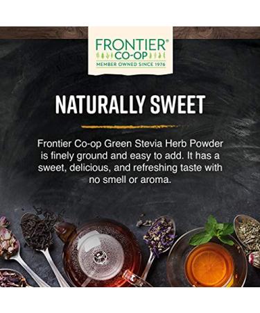 Buy Frontier Organic Powdered Stevia Herb 16 oz - Natural Sweetener Online - Buy Online on SooperMarket.com