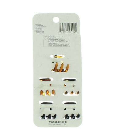 SCUNCI No-Slip Grip Small Jaw Clips - 5 Count (Pack of 4) Bundle - Secure Hold for Hair Styling - Buy Online on SooperMarket.com
