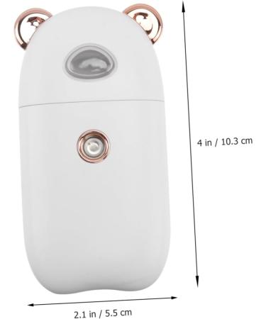 Hemoton 1pc Beauty Humidifier Facial Mist Sprayer Beauty Care Mister Face Face Moisturizing Mister Skin Humidifier Nano Facial Mister Face Steamer Face Sprayer 10.3X5.5CM - Buy Online on SooperMarket.com