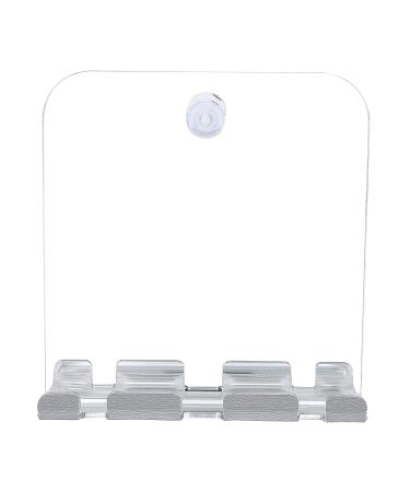 Fog Free Anti-Fog Shower Mirror with Razor Holder - Frameless Wall Hanging Shave Makeup Mirror | Bathroom Accessories for Men - Buy Online on SooperMarket.com