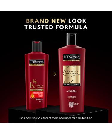 TRESemme Keratin Smooth Shampoo 580ml | Best International Shipping & Quality Hair Care - Buy Online on SooperMarket.com