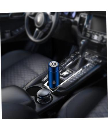 Mini Electric Shaver for Men Portable Car Rechargeable Shaver USB Rechargeable Razor Wet & Dry Use Rotary Electric Shaver for Travel Blue - Buy Online on SooperMarket.com